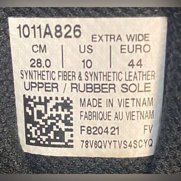 ASICS Gel Venture 8 Men’s Sz 10 Extra Wide Blue Black Sneakers Athletic Shoes - Picture 13 of 15